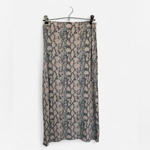 American Eagle Outfitters Snake Print Pencil Skirt